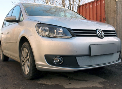 Volkswagen Touran (10–15) Защита радиатора, хром